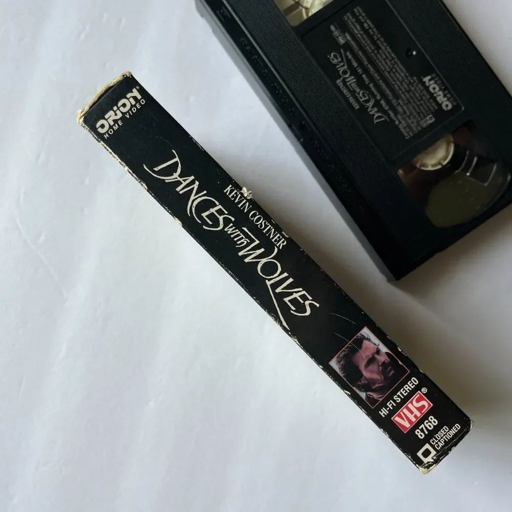 Dances with Wolves VHS Vintage 1990